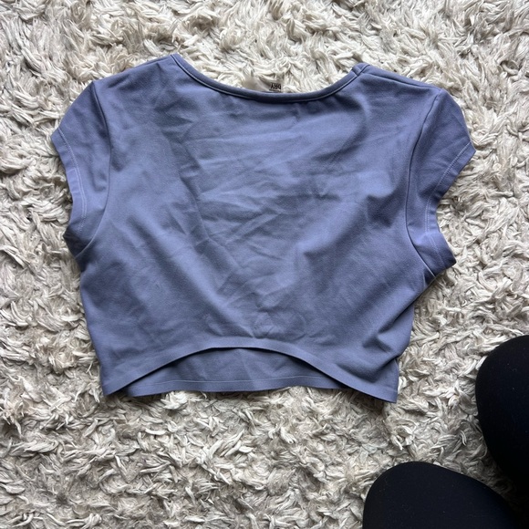 Gymshark Slate Blue Crop Top - Picture 3 of 3